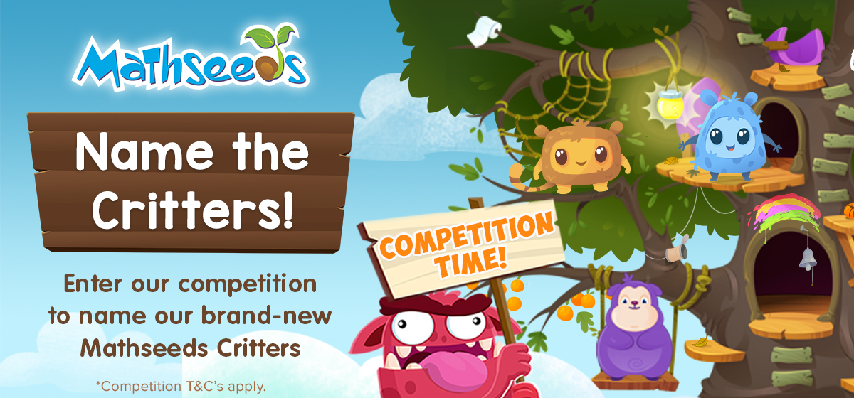 Mathseeds name the critter competition