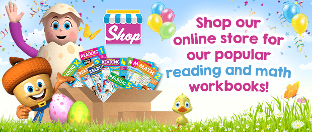 Shop our online store for our popular reading and math workbooks.