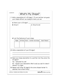 Mathseeds problem solving activities - Third Grade